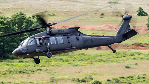 Hélicoptère UH60 Blackhawk Slovaquie