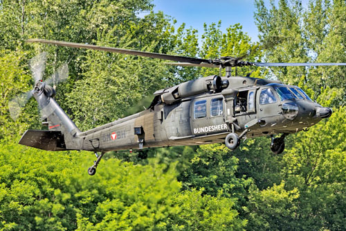 Hélicoptère UH60 Blackhawk Autriche