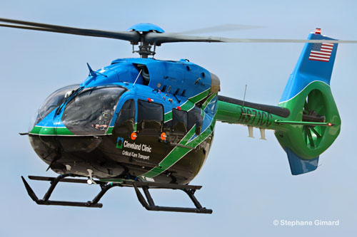 Hélicoptère de secours H145 N971CC, Cleveland Clinic, Ohio, USA