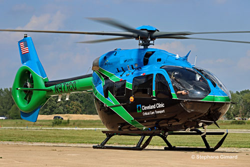 Hélicoptère de secours H145 N971CC, Cleveland Clinic, Ohio, USA