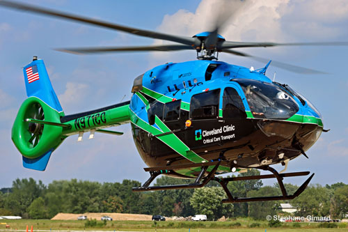 Hélicoptère de secours H145 N971CC, Cleveland Clinic, Ohio, USA