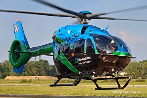 Hélicoptère de secours H145 N971CC, Cleveland Clinic, Ohio, USA