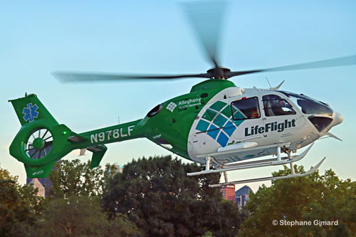 Hélicoptère de secours EC135 N978LF Lifeflight