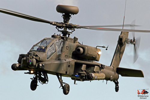 Hélicoptère Apache AH1 Army Air Corps