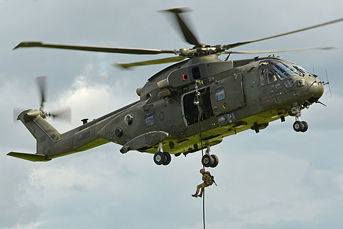 Hélicoptère AW101 Merlin HC3 Royal Navy