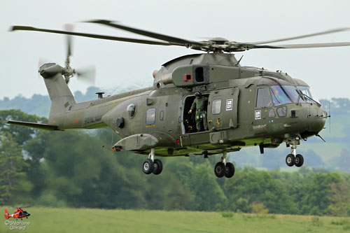 Hélicoptère AW101 Merlin HC3 Royal Navy