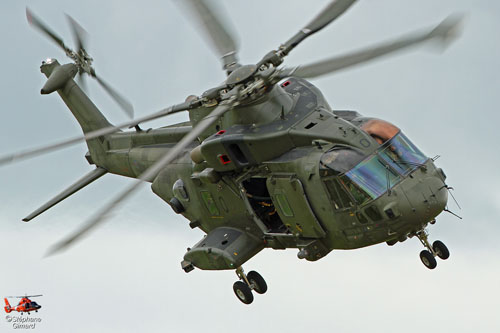 Hélicoptère AW101 Merlin HC3 Royal Navy