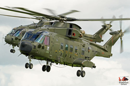 Hélicoptère AW101 Merlin HC3A Royal Navy