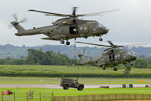 Hélicoptère AW101 Merlin HC3 Royal Navy