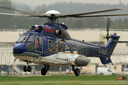 Hélicoptère EC225 G-REDT de BOND