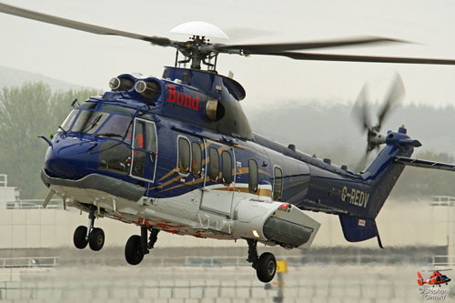 Hélicoptère EC225 G-REDV de BOND