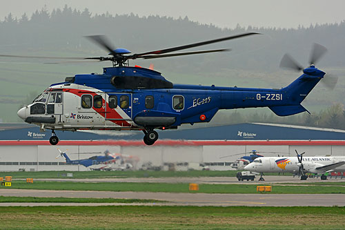 Hélicoptère EC225 G-ZZSI de BRISTOW