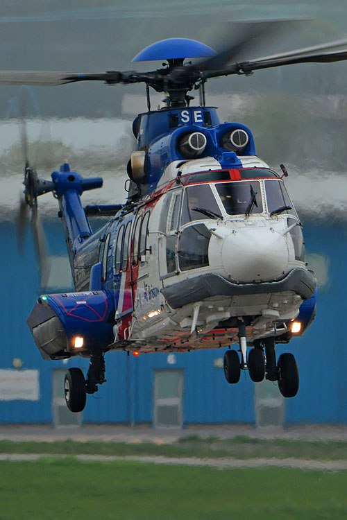 Hélicoptère EC225 G-ZZSE de BRISTOW