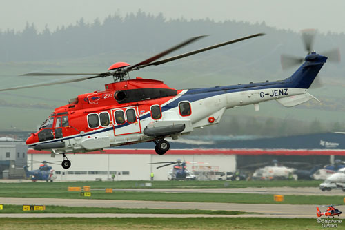 Hélicoptère EC225 G-JENZ de CHC