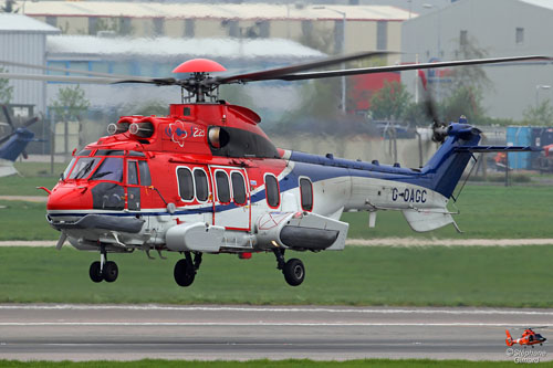 Hélicoptère EC225 G-OAGC de CHC