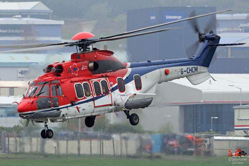 Hélicoptère EC225 G-CHCM de CHC