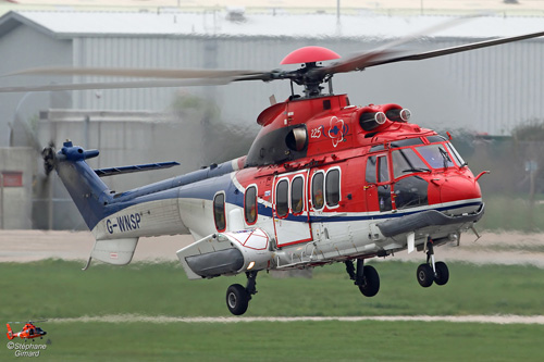 Hélicoptère EC225 G-WNSP de CHC