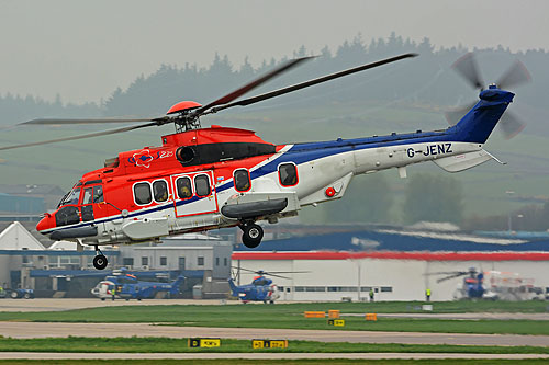 Hélicoptère EC225 G-JENZ de CHC