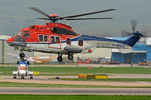 Hélicoptère EC225 G-WNSP de CHC