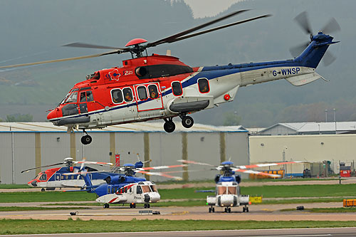 Hélicoptère EC225 G-WNSP de CHC