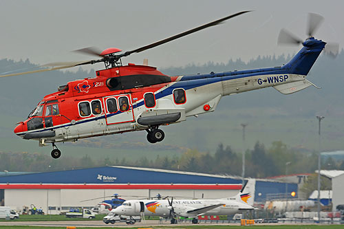 Hélicoptère EC225 G-WNSP de CHC