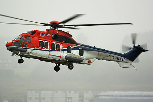 Hélicoptère EC225 G-WNSP de CHC