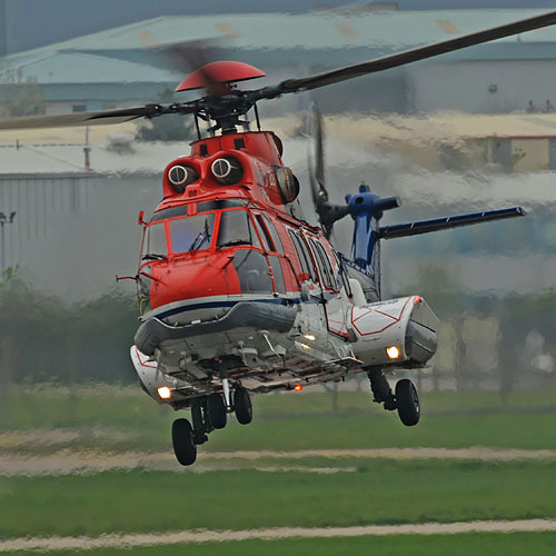 Hélicoptère EC225 G-WNSP de CHC