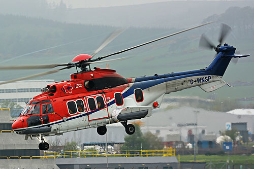 Hélicoptère EC225 G-WNSP de CHC