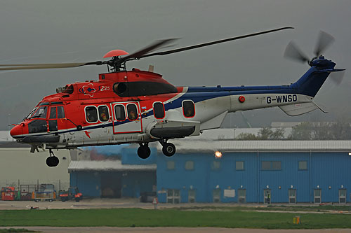 Hélicoptère EC225 G-WNSO de CHC