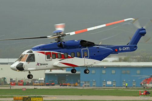 Hélicoptère S92 G-CHYI de BRISTOW