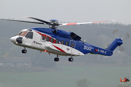 Hélicoptère S92 G-GALC de BRISTOW