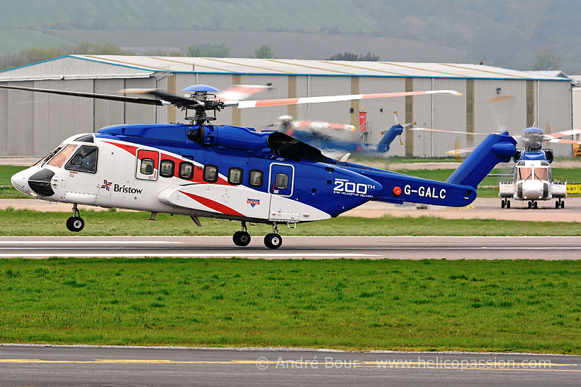 Hélicoptère S92 G-GALC de BRISTOW