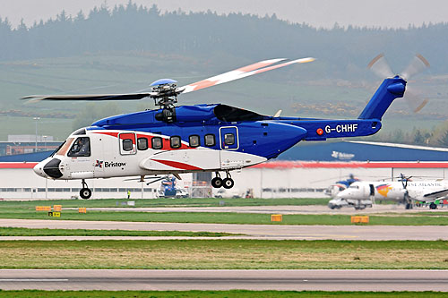 Hélicoptère S92 G-CHHF de BRISTOW