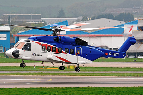 Hélicoptère S92 G-CHYI de BRISTOW