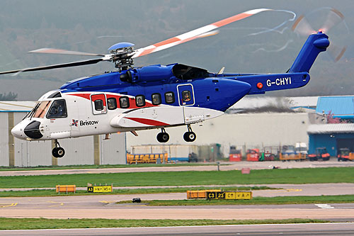 Hélicoptère S92 G-CHYI de BRISTOW