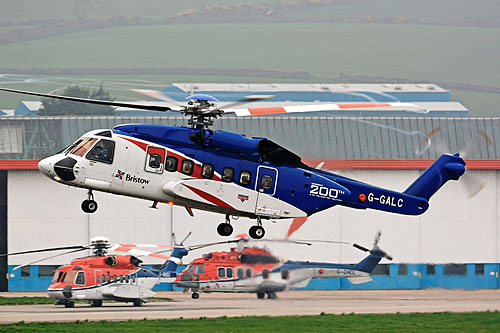 Hélicoptère S92 G-GALC de BRISTOW