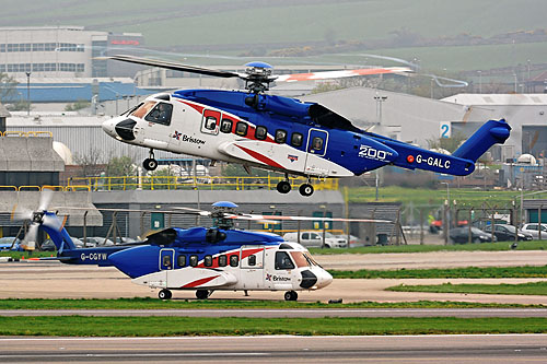 Hélicoptère S92 G-GALC de BRISTOW