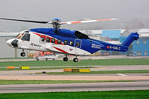 Hélicoptère S92 G-GALC de BRISTOW