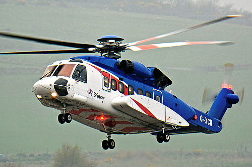 Hélicoptère S92 G-XCII de BRISTOW