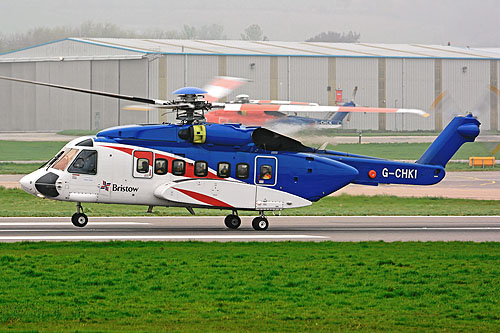 Hélicoptère S92 G-CHKI de BRISTOW