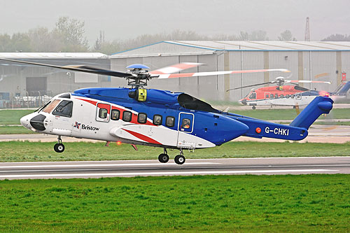 Hélicoptère S92 G-CHKI de BRISTOW