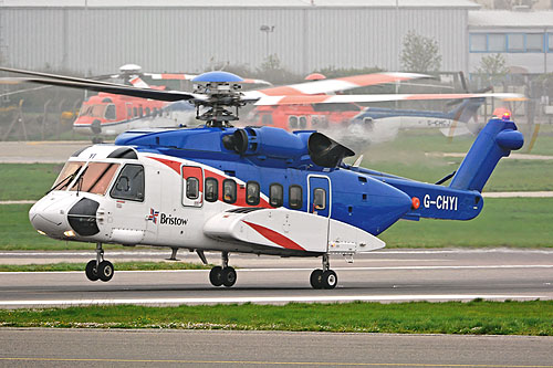 Hélicoptère S92 G-CHYI de BRISTOW