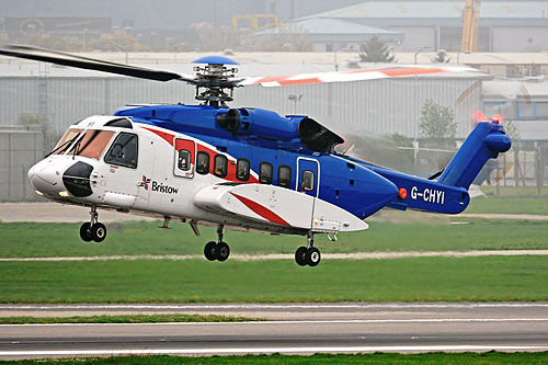 Hélicoptère S92 G-CHYI de BRISTOW