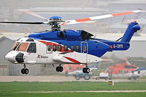 Hélicoptère S92 G-CHYI de BRISTOW