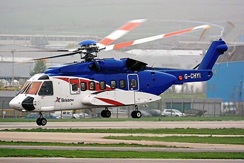 Hélicoptère S92 G-CHYI de BRISTOW