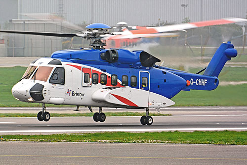 Hélicoptère S92 G-CHHF de BRISTOW