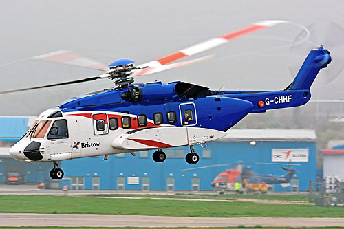 Hélicoptère S92 G-CHHF de BRISTOW