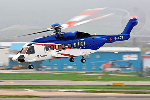 Hélicoptère S92 G-XCII de BRISTOW