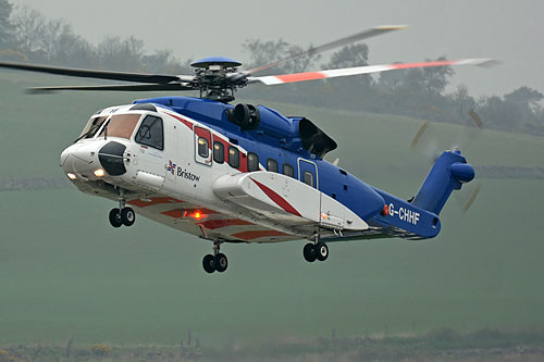 Hélicoptère S92 G-CHHF de BRISTOW