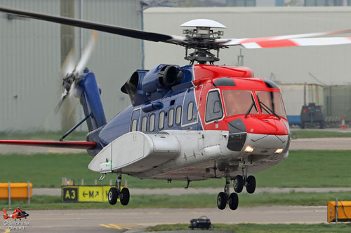 Hélicoptère S92 G-WNSI de CHC